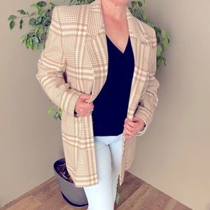 Liz Claiborne 100% wool vintage oversized blazer